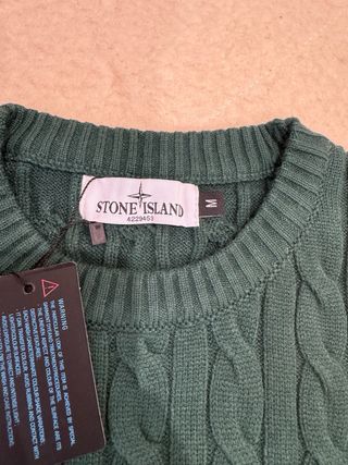 Jersey Stone Island Verde Talla L