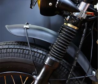 Guardabarros Moto Delantero Cafe Racer Metálico