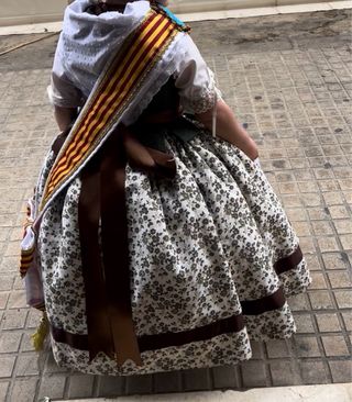 Traje Huertana fallera Niña