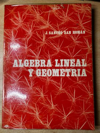 Libro Algebra Lineal y Geometria