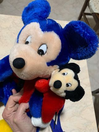 Zainetto in peluche vintage Topolino Disney