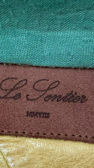 Le Sentier Giubbetto Vintage Tg 40 Verde