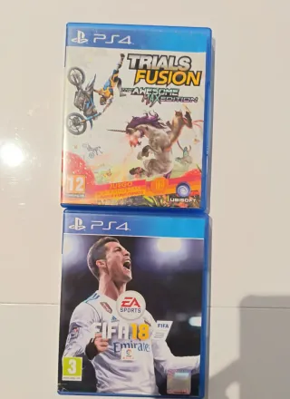 Juegos PS4: Trials Fusion y FIFA 18