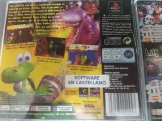 Lote 2 Juegos PS1: WWF Smackdown, Croc 2.