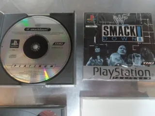 Lote 2 Juegos PS1: WWF Smackdown, Croc 2.
