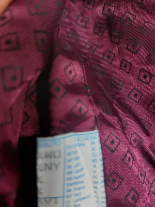 Blazer Donna Lana Vergine pura Verde Vintage