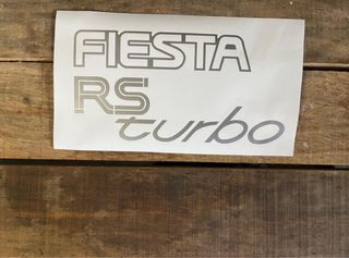 Pegatina Fiesta RS Turbo