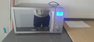 Microondas con grill y puerta espejo