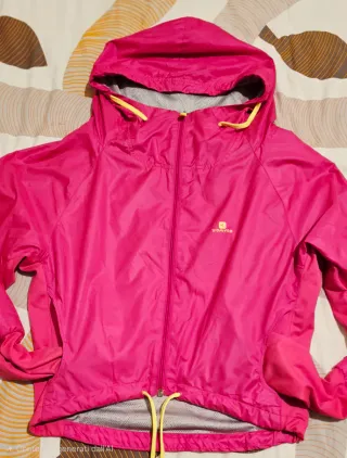 Giacca a vento Domyos fucsia