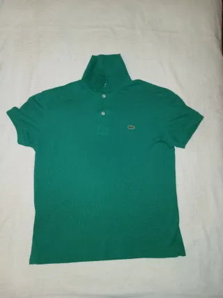 Polo Lacoste Uomo Taglia 3 (S) Verde