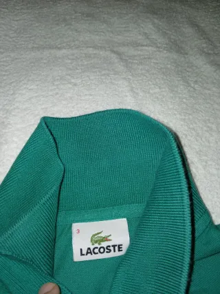 Polo Lacoste Uomo Taglia 3 (S) Verde
