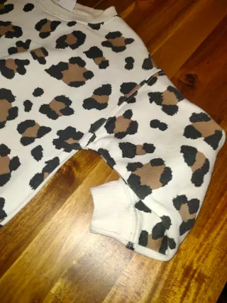 Sudadera Zara Niña Estampado Animal