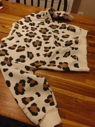 Sudadera Zara Niña Estampado Animal