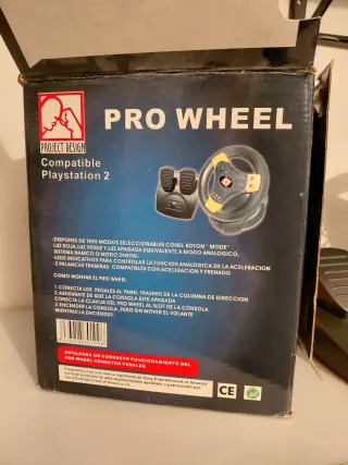 Volante y Pedales PS2 Project Design