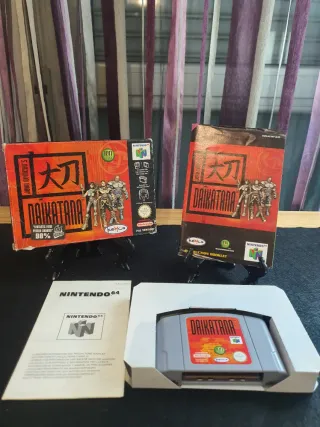 Daikatana Nintendo 64 Caja e Instrucciones