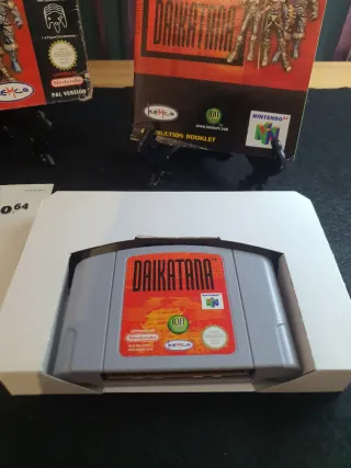 Daikatana Nintendo 64 Caja e Instrucciones