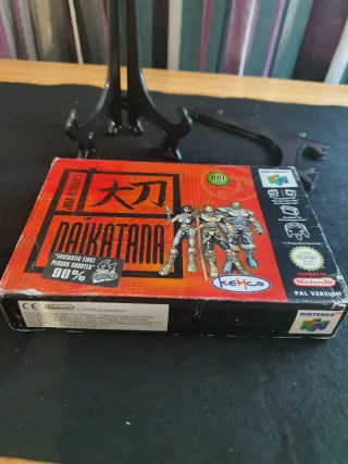 Daikatana Nintendo 64 Caja e Instrucciones