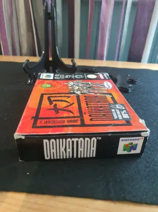 Daikatana Nintendo 64 Caja e Instrucciones