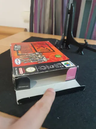 Daikatana Nintendo 64 Caja e Instrucciones