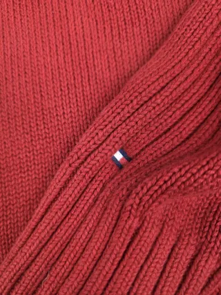 Jersey Tommy Hilfiger Rojo Logo Talla M