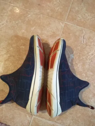 Zapatillas Carolina Herrera Azul y Rojo