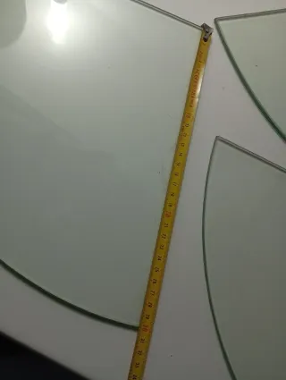 Estanterías de cristal (3 unidades)