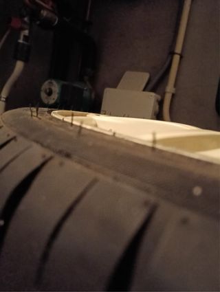 Llantas con neumáticos para Mini Cooper.