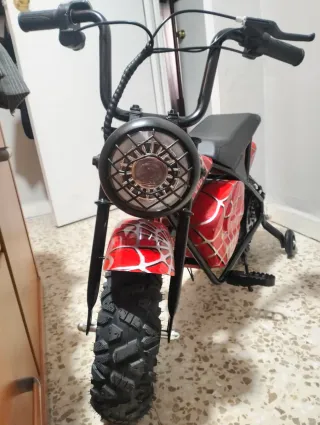 Moto Eléctrica Infantil Spiderman