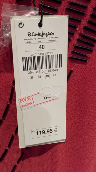 Vestido Tintoretto coral Salmón