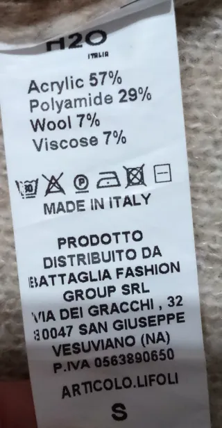 Maglione H20 Beige e Marrone