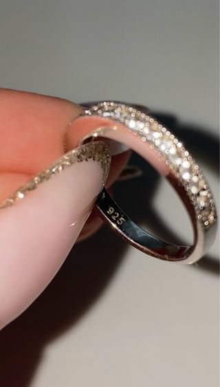 Anillo plata circonitas