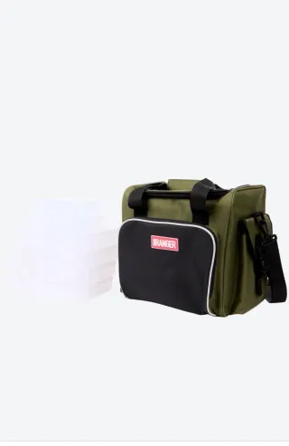 Bolsa para pesca con organizadores Ranger Verde