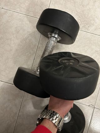 2 Mancuernas 12.5 KG