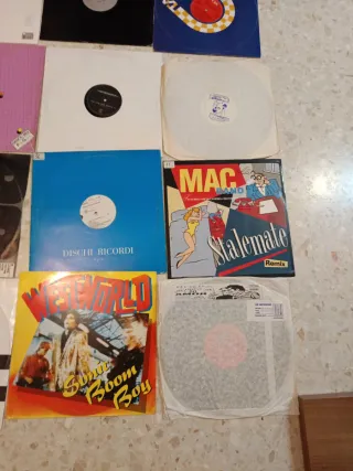 Lote 20 Vinilos Disco Electro Dance