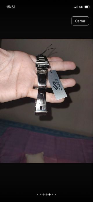 Reloj Seiko 5 Sport Automático Azul