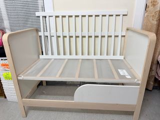 Cuna madera/blanca 60/120cm(oferta)