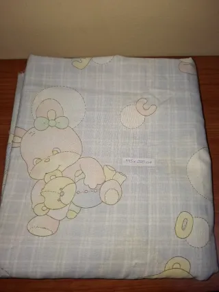 Tela infantil ositos y abecedario