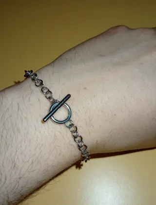 Bracciale donna cuore color argento