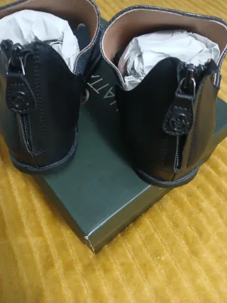 Sandalias  Mujer Negro/Plata