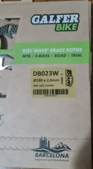 Disco Freno Galfer Shark Ø180mm E-Bike