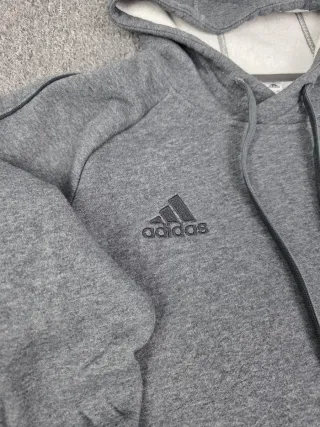 Sudadera Adidas Gris Capucha Talla S