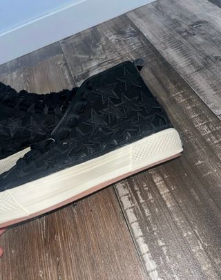 Zapatillas Amiri Negras con Estrellas