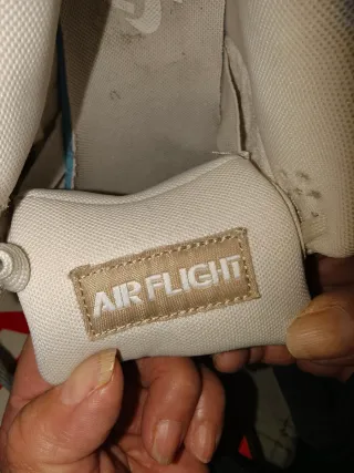 Zapatillas Nike Air Beige/Blanco Talla 42