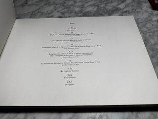 El plano de Valencia de Tomás Vicente Tosca 1704.