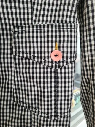 Americana cuadros vichy DIVAS multicolor