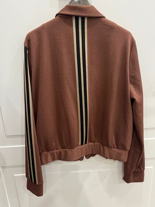 Giacca ZIMO donna marrone con zip