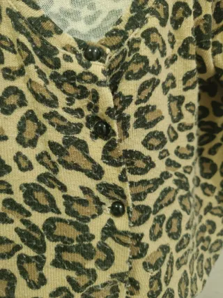 Chaqueta Leopardo Stradivarius Talla M