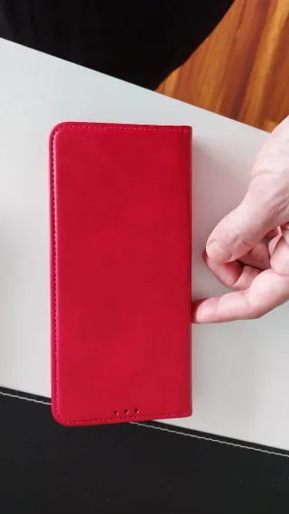 Funda Samsung A23 Rosa tipo cartera