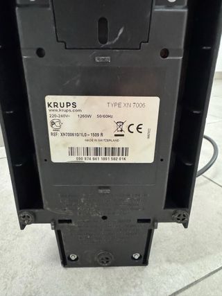 Cafetera Nespresso Citiz Roja