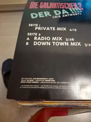 Die galaktischen 2 Der Da!!!! Vinilo